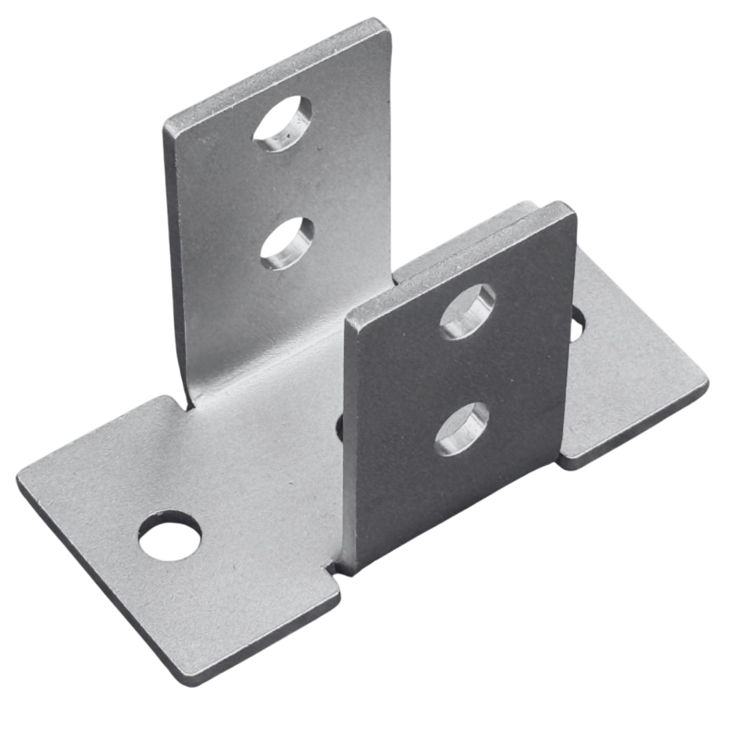 4 mm Dicke Schwerlast Edelstahl Pfostenträger