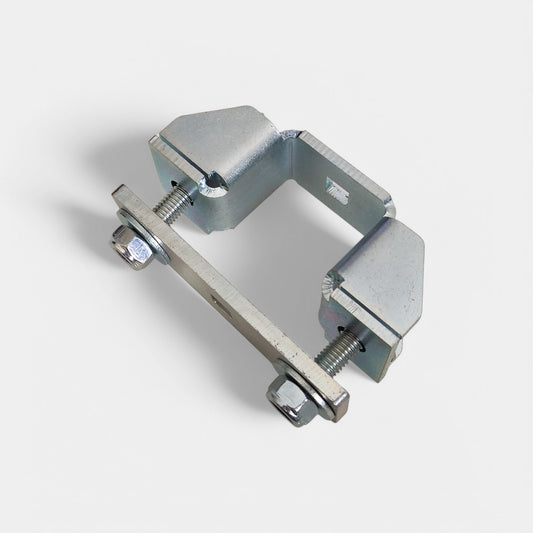 Schwerlast Quadratrohrschellen mit Platte
