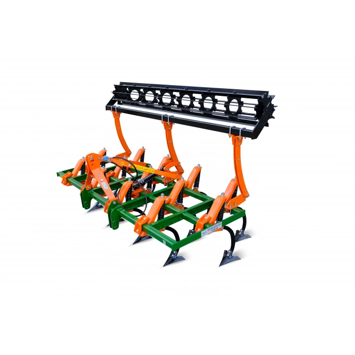 Federzinken Frontgrubber mit Walze – Profi-Bodenbearbeitung für Landwirtschaft