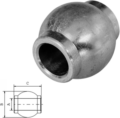 Unterlenkerkugel / Fangkugel – Warmschmiedestahl