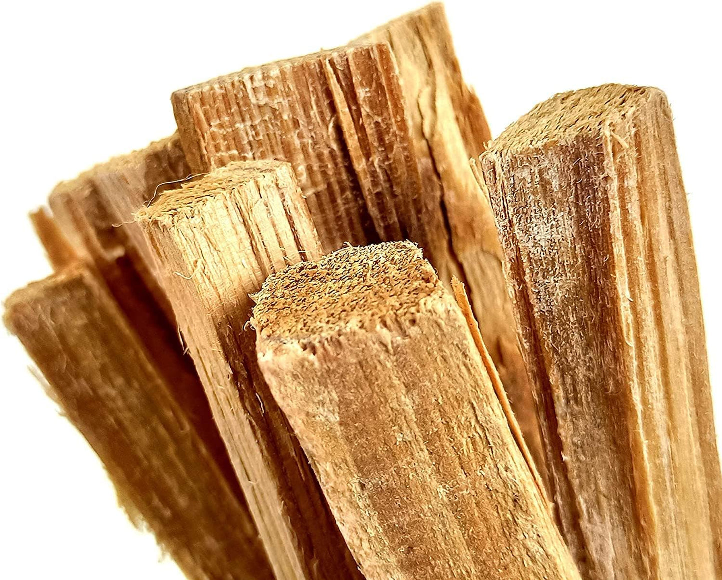 FEUERKAISER Kienspan Anzündhilfe, Fatwood Sticks (2,5 kg, 250 Stück, 10 cm lang) inkl. ca. 3,5 kg Nussschalen als Brennstoff, 100% Gesundheit- & umweltfreundlich