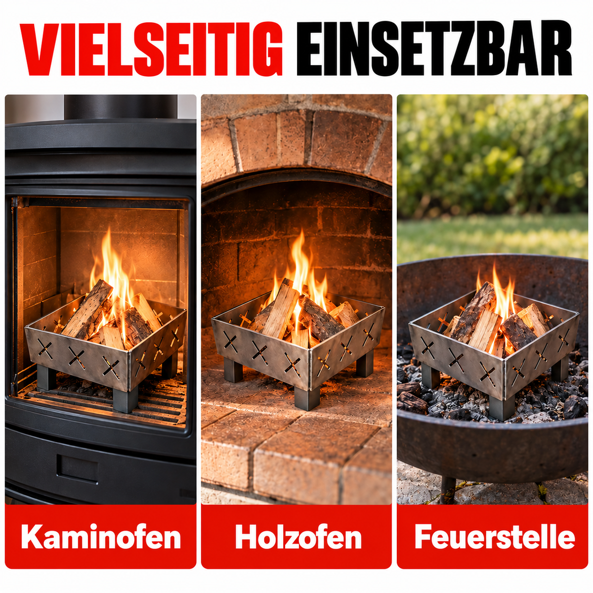 15 L Brennstoff Schalenmix für FEUERKAISER Anzündkorb