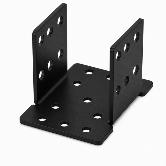 4 mm Schwerlast-Balkenschuh | Balkenverbinder für Pfosten & Kantholz