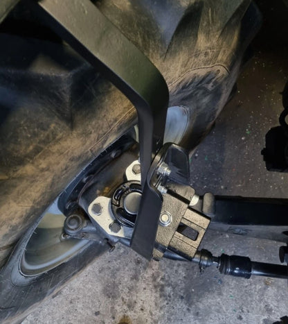 2x Traktor Kotflügelhalter schwenkbar