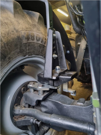 2x Traktor Kotflügelhalter schwenkbar