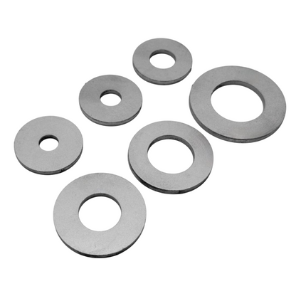 Rondelles de 4 mm d'épaisseur, rondelles plates, acier galvanisé M10 12 16 20 22 24 28 30