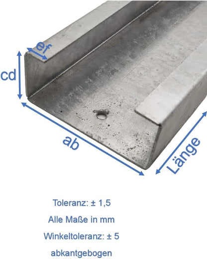 laufschiene c profil