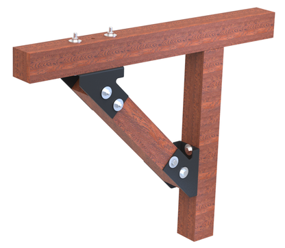 4 mm Dicke Schwerlast Winkelstützen