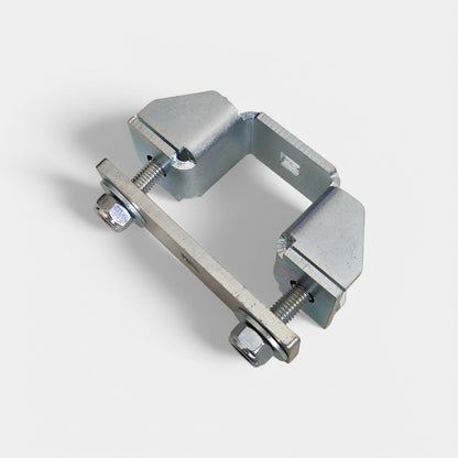 Schwerlast Quadratrohrschellen mit Platte