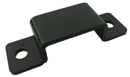 Quadratrohrschelle schwarz