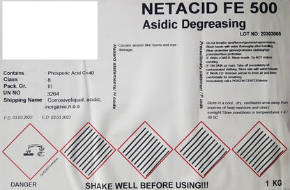 Coffret de brunissage à froid et par immersion (4x 1000 ml)