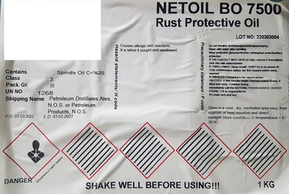 Coffret de brunissage à froid et par immersion (4x 1000 ml)