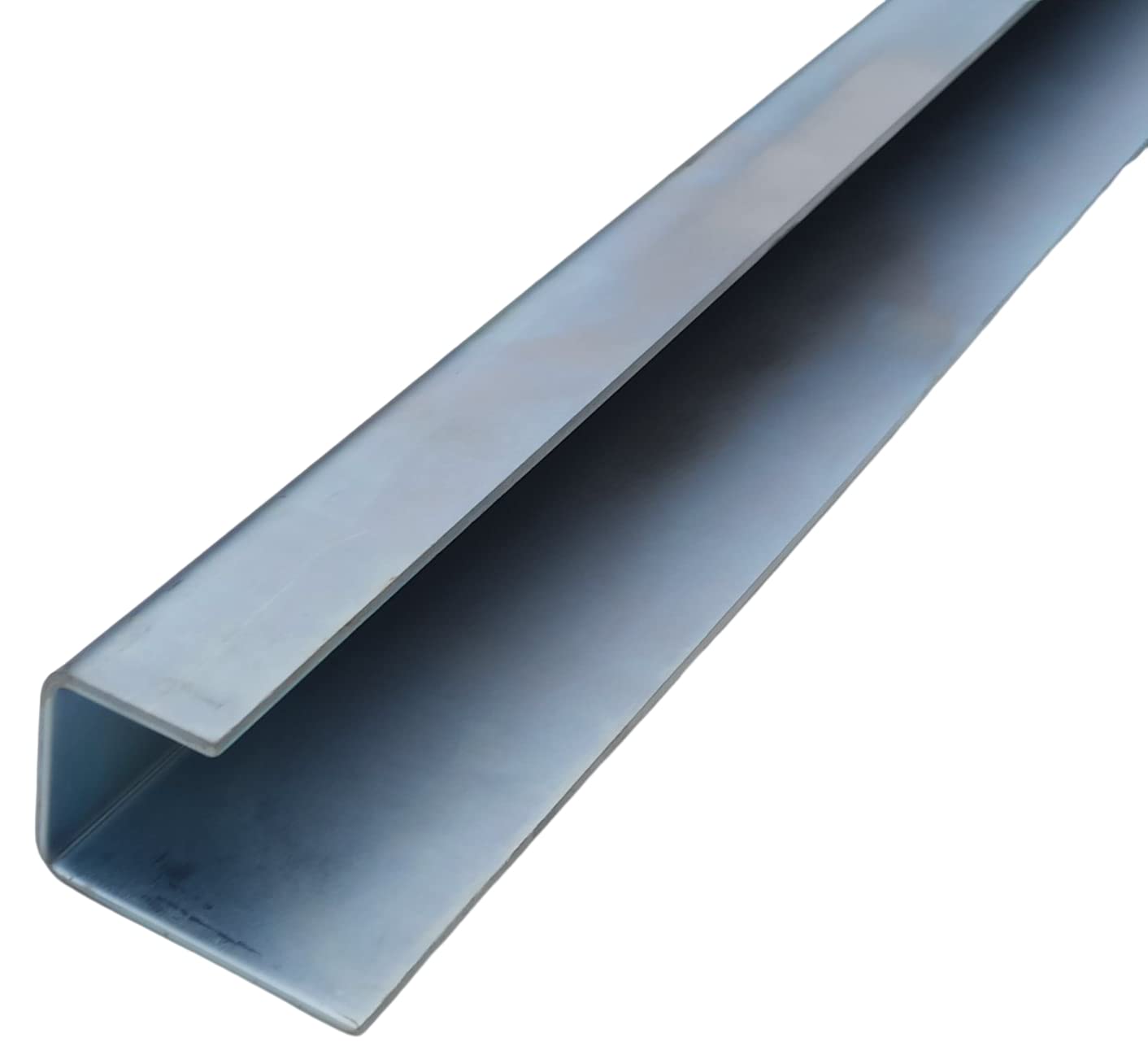 3 mm dick U Profil ungleich Stahl verzinkt 1000, 2000 mm Länge 1 Stück