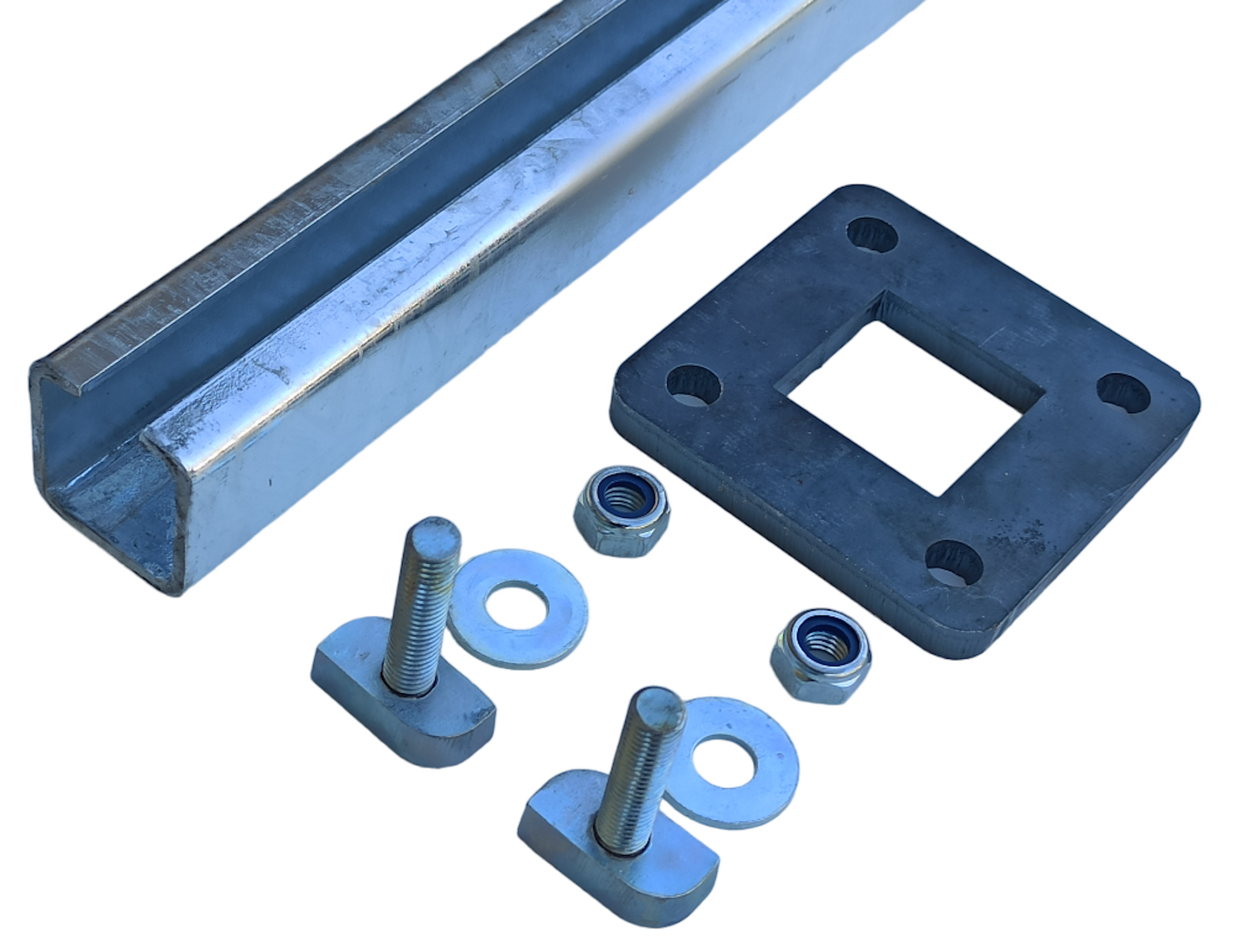 3 mm Dicke C-Profil Set als Universalpfosten, Stahlsäule, Tischbeine, –  EMPULA