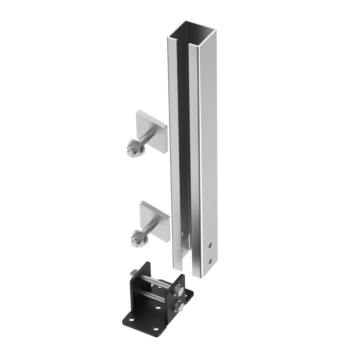 50x50x3 mm C-Profil Einlassprofil Laufschiene aus Stahl 1500mm-2000mm 50x50x3 mm C-Profil Einlassprofil Laufschiene aus Stahl 1500mm-2000mm