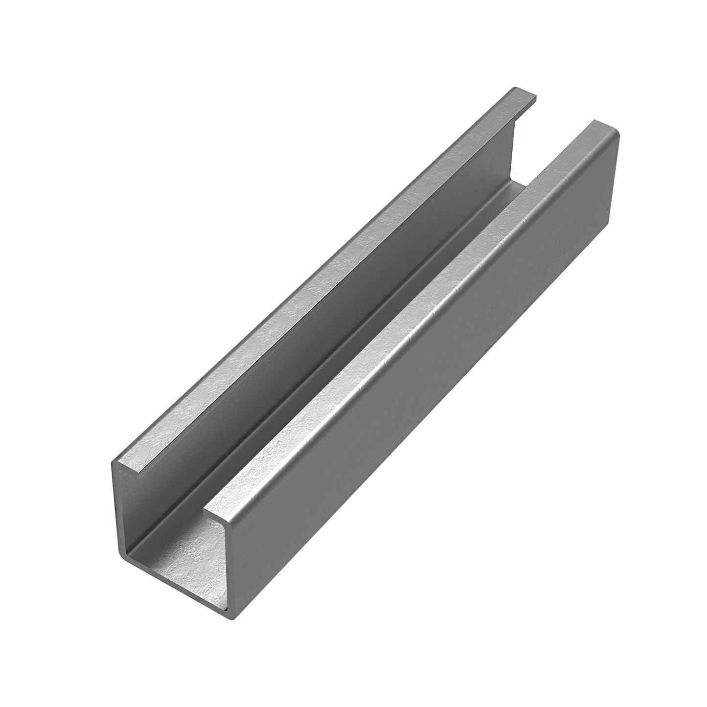 Stahl Einfassprofil Laufschiene C-Profil Balkonsäule 45x45x3mm, 1500-2000mm