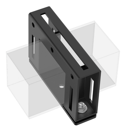 Schwerlastschelle Quadratrohrschelle