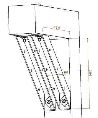 Balkenverbinder Stützpfosten Pfetten Verbinder